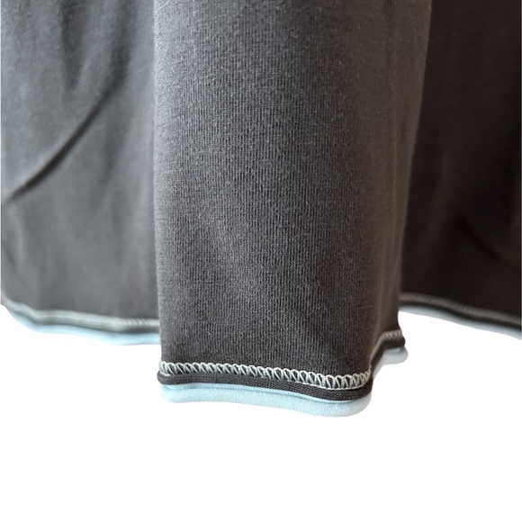 Multicolored V-Neck Long Sleeve Blouse - Picture 4 of 6